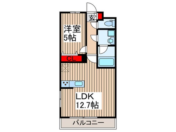 キャトルセゾン宮原の物件間取画像